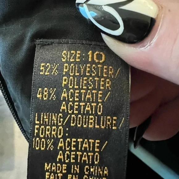 Liz Claiborne NIGHTS evening dress size 10 - Picture 4 of 6